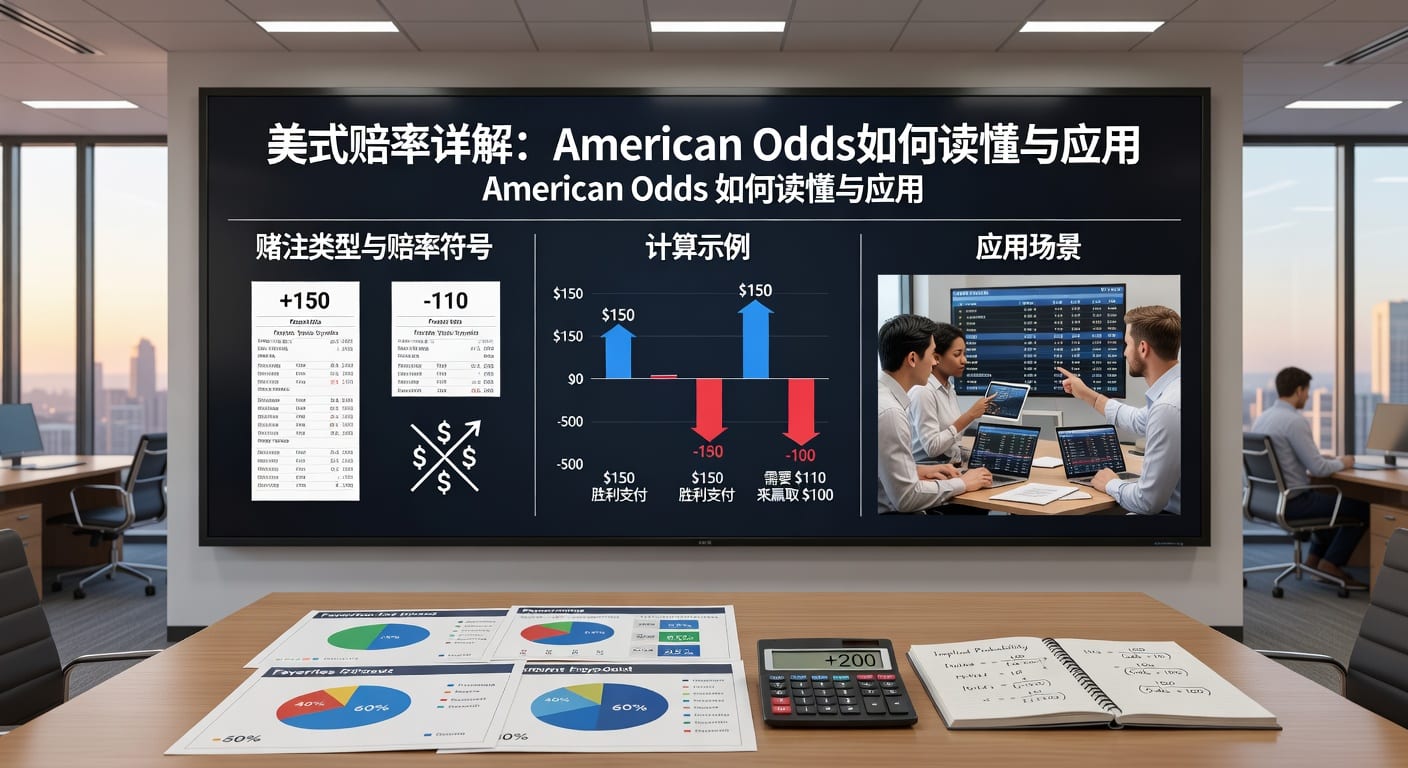 美式赔率 american odds：换算、计算与实战指南