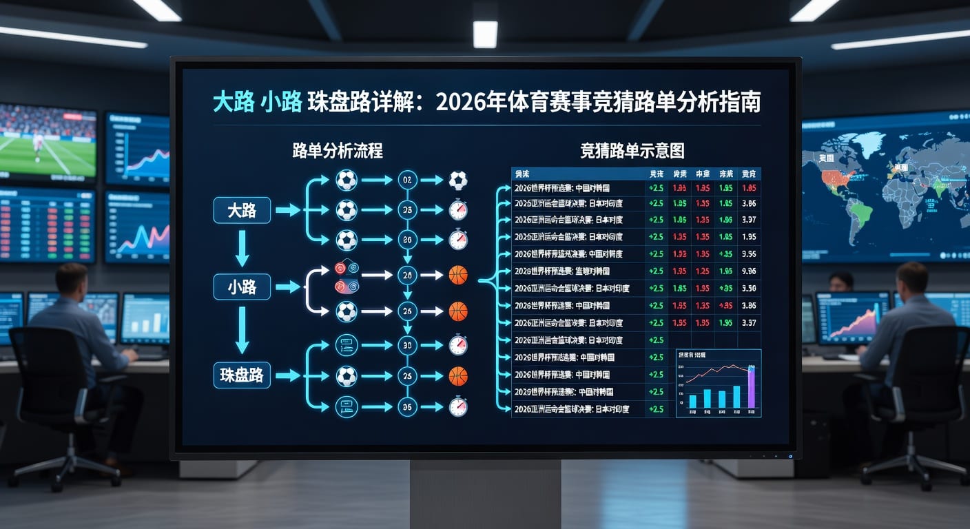 大路小路珠盘路：盘口结构与投注技巧分析