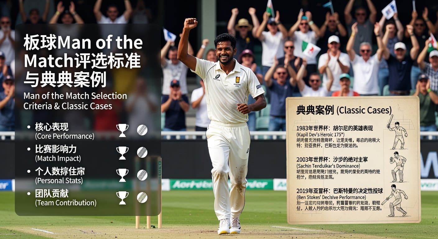 Man of the Match 评选逻辑与实战解读｜分析师体育官网