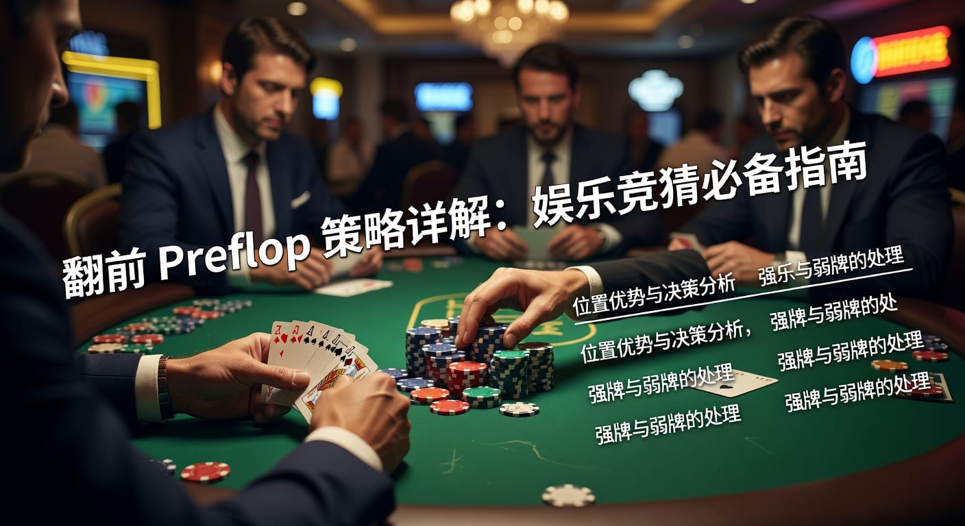 翻前 preflop：起手牌思路与实战判断