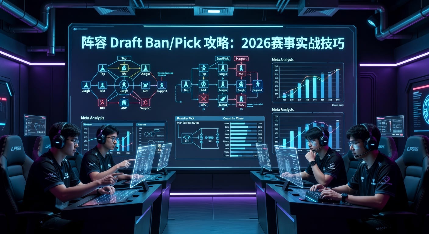 阵容 Draft Ban/Pick：开局博弈与实战分析