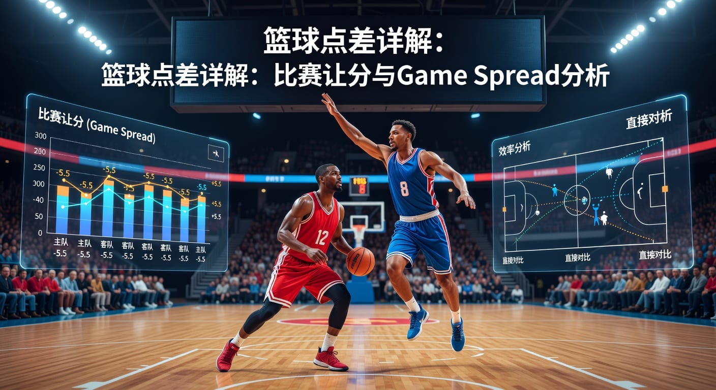 篮球点差 比赛让分 game spread 全解析