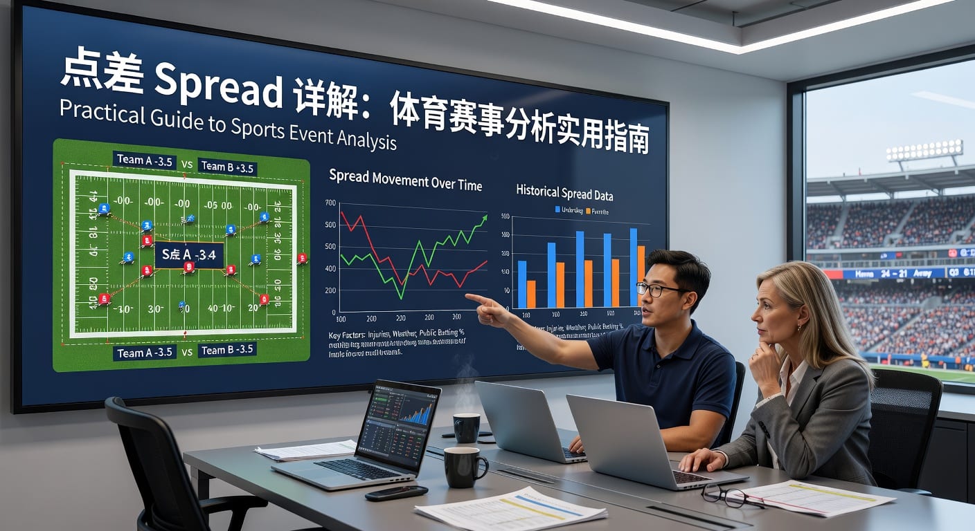 点差 spread：体育投注点差与让分解读